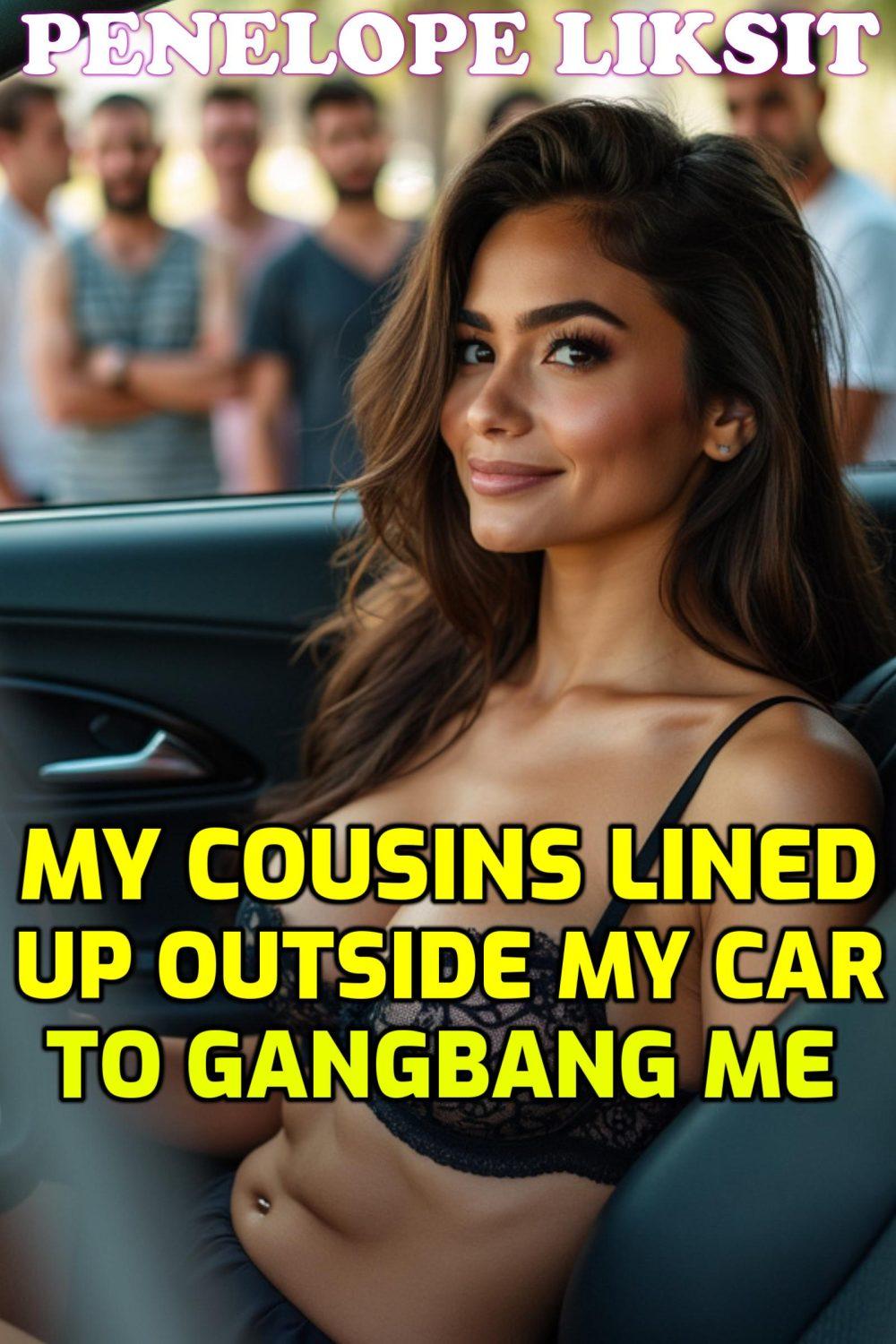 My Cousins Lined Up Outside My Car To Gangbang Me