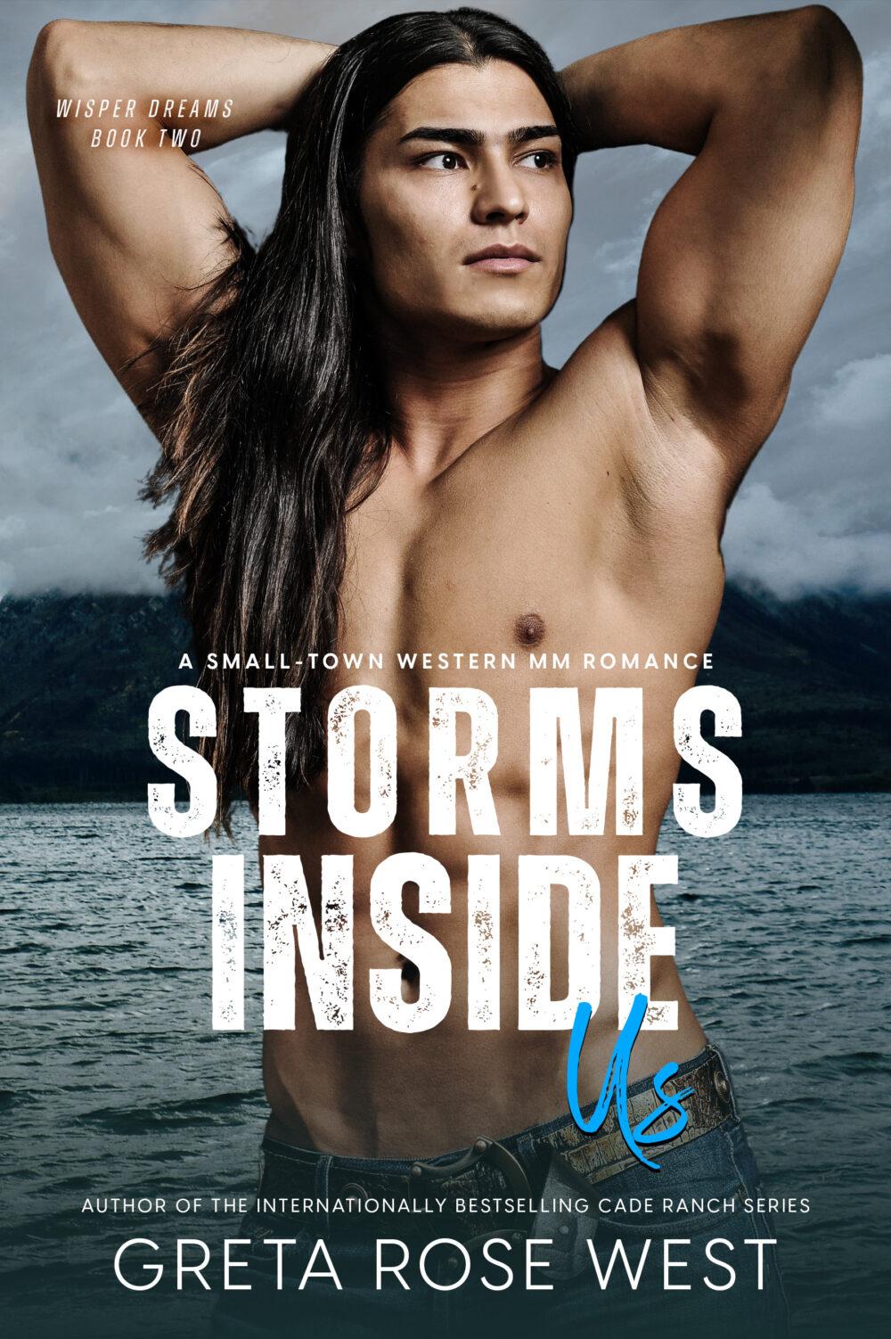 Storms Inside Us: A Small-Town Western MM Romance (Wisper Dreams Book 2)