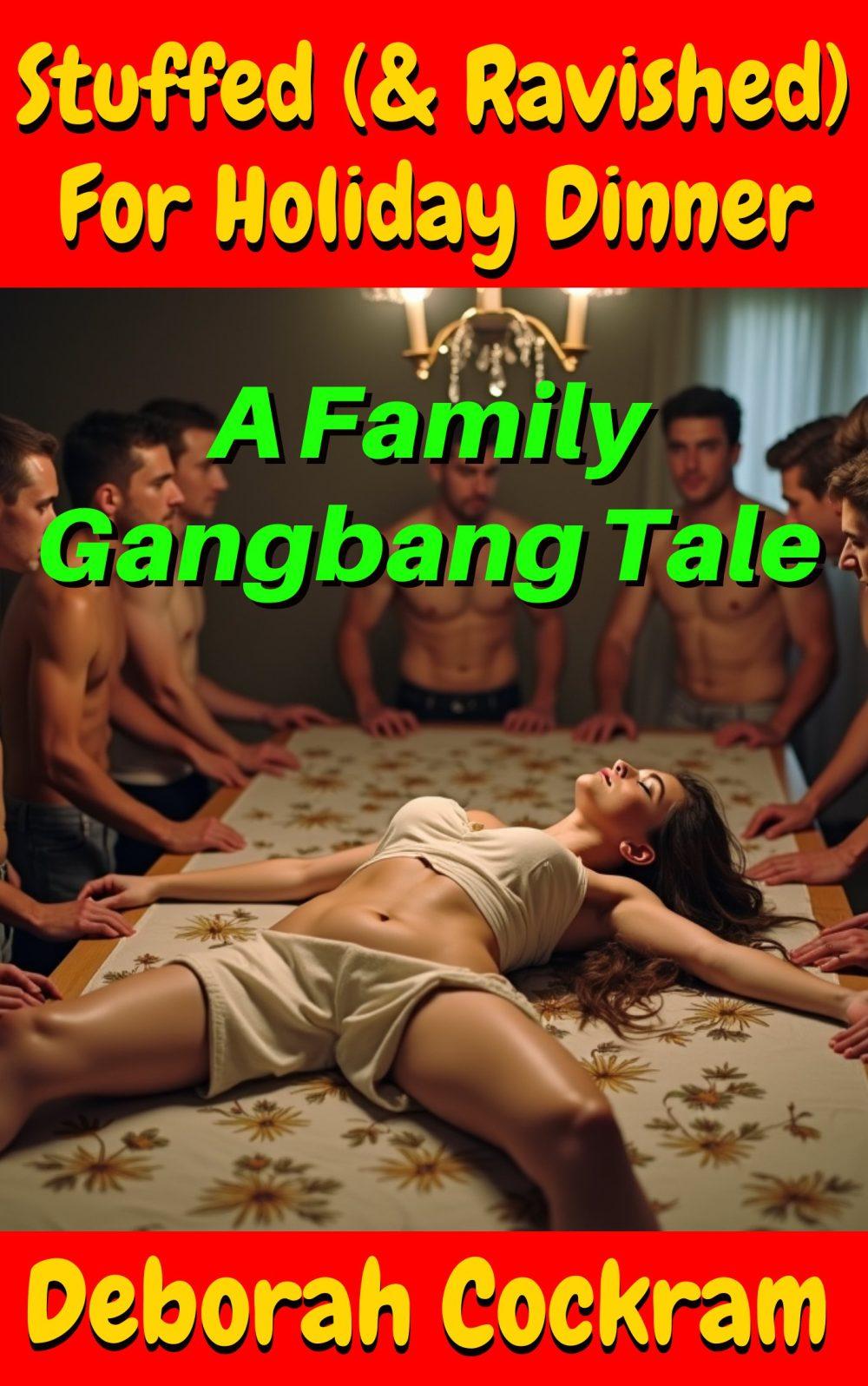 Stuffed (& Ravished) For Holiday Dinner A Family Gangbang Tale